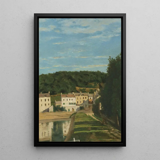 JeanBaptisteCamille Corot - Les Maisons Cabassud Ville Davray.webp