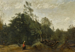 JeanBaptisteCamille Corot - Lisire de bois en Limousin.webp