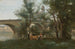 Mantes Los márgenes del Sena al pie del puente - Jean-Baptiste-Camille Corot — vista de la obra