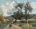 Marcoussis, route à travers les champs - Jean-Baptiste-Camille Corot — artwork view