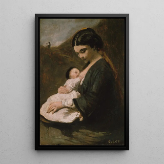 JeanBaptisteCamille Corot - Mother and Child.webp