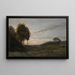 Personaje en un paisaje - Jean-Baptiste-Camille Corot — cuadro enmarcado en la pared