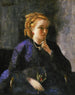 Retrato de una mujer - Jean-Baptiste-Camille Corot — vista de la obra