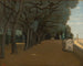 la terraza de la Villa Pamphili en Roma - Jean-Baptiste-Camille Corot — vista de la obra