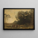 Ronda de ninfas - Jean-Baptiste-Camille Corot — cuadro enmarcado en la pared