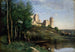 las Ruinas del Castillo de Pierrefonds - Jean-Baptiste-Camille Corot — vista de la obra