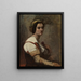 Sibylle - Jean-Baptiste-Camille Corot — framed artwork on a wall