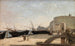 La playa de Étretat - Jean-Baptiste-Camille Corot — vista de la obra