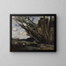L'Explosion - Jean-Baptiste-Camille Corot — cuadro enmarcado en la pared