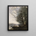 El pasador - Jean-Baptiste-Camille Corot — cuadro enmarcado en la pared