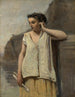 La historia de la Musa - Jean-Baptiste-Camille Corot — vista de la obra