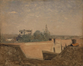 JeanBaptisteCamille Corot - The Ramparts of Arras.webp