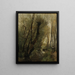 Un arroyo cerca de Beauvais - Jean-Baptiste-Camille Corot — cuadro enmarcado en la pared