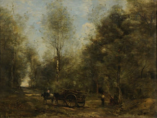 JeanBaptisteCamille Corot - Une alle dans les bois de Wagnonville.webp
