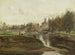 Vista de Moret-sur-Loing - Jean-Baptiste-Camille Corot — vista de la obra