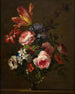 Florero de flores - Jean-Baptiste Blain de Fontenay — vista de la obra