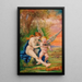 Fortuna y Amor - Jean-Baptiste Cariven — cuadro enmarcado en la pared