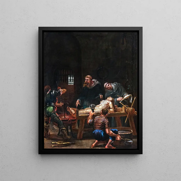 JeanBaptiste Cariven - The torture of the Marquise de Brinvilliers.webp