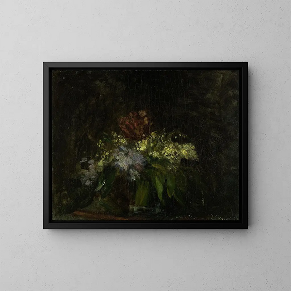 de ramo de flores con muguet - Jean-Baptiste Carpeaux — cuadro enmarcado en la pared