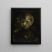 Retrato de Charles Carpeaux a los tres años - Jean - Baptiste Carpeaux — cuadro enmarcado en la pared