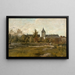 El pueblo de Woluwé - Jean-Baptiste Degreef — cuadro enmarcado en la pared