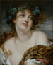 Bacchante - Jean-Baptiste Greuze — vista de la obra