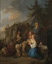El jugador de balalaika - Jean-Baptiste Le Prince — vista de la obra