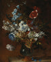 a Still Life with Flowers in a Vase - Jean-Baptiste Monnoyer — artwork view