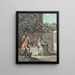 The Discontented Peasant - Jean-Baptiste Morret — framed artwork on a wall