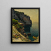 Calanque d'En Vau - Jean-Baptiste Olive — framed artwork on a wall