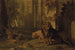Atalante y Hippomène transformados en leones - Jean-Baptiste Oudry — vista de la obra
