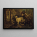 Jupiter transformed into a bull - Jean-Baptiste Oudry — framed artwork on a wall