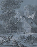 La Perdrix et les Coqs - Jean-Baptiste Oudry — artwork view