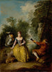 A pastoral concert - Jean-Baptiste Pater — artwork view