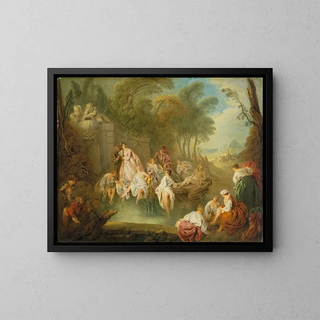 JeanBaptiste Pater - Bathing Party in a Park.webp