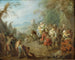 Campamento - Jean-Baptiste Pater — vista de la obra
