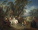 Fiesta campestre - Jean-Baptiste Pater — vista de la obra