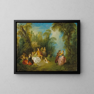 JeanBaptiste Pater - Fte galante by a Fountain.webp