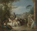 Fiesta galante en un paisaje - Jean-Baptiste Pater — vista de la obra