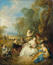 El concierto amoroso, The Amorous Concert - Jean-Baptiste Pater — vista de la obra