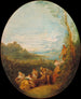 Primavera - Jean-Baptiste Pater — vista de la obra