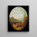 Primavera - Jean-Baptiste Pater — cuadro enmarcado en la pared