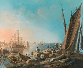 JeanBaptiste Pillement - At the mouth of the River Tagus.webp
