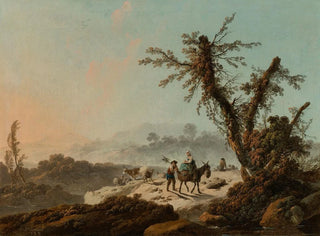 JeanBaptiste Pillement - Goatherds in a rocky landscape.webp