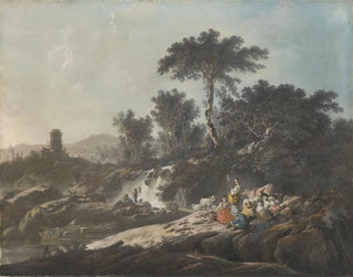 JeanBaptiste Pillement - Shepherds Resting by a Stream.webp