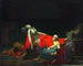 La Muerte de Cleopatra - Jean-Baptiste Regnault — vista de la obra
