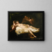 Psicé - Jean-Baptiste Regnault — cuadro enmarcado en la pared