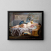 Sappho - Jean-Baptiste Regnault — cuadro enmarcado en la pared