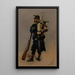 a Franco-Prussian War line engineer - Jean-Baptiste Édouard Detaille — framed artwork on a wall
