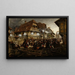 Charge of the 9th Cuirassiers Regiment in the village of Morsbronn - Jean-Baptiste Édouard Detaille — framed artwork on a wall